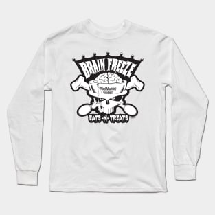 Brain Freeze Eats-N-Treats B/W Long Sleeve T-Shirt